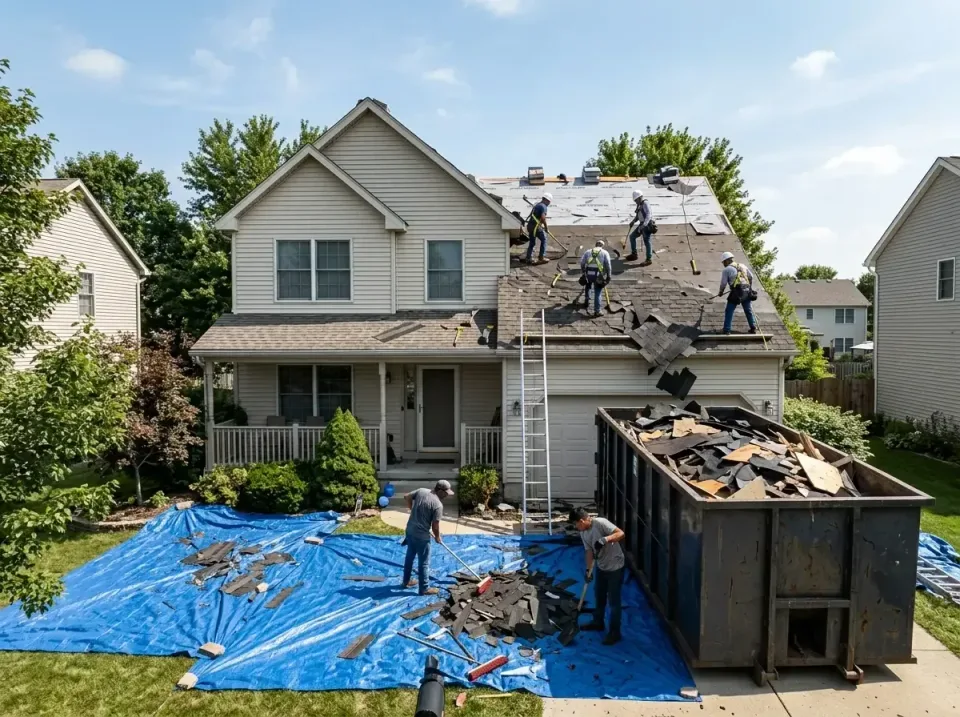 roof-replacement-debris-remova-004 — frequently asked questions, Cheapest Dumpster Rentals in Fort Mill, SC